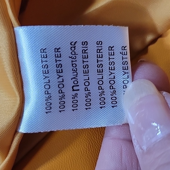 New Collection Size Unknown Marigold Faux Fur Long Vest.  Gently Used Condition - Picture 11 of 11